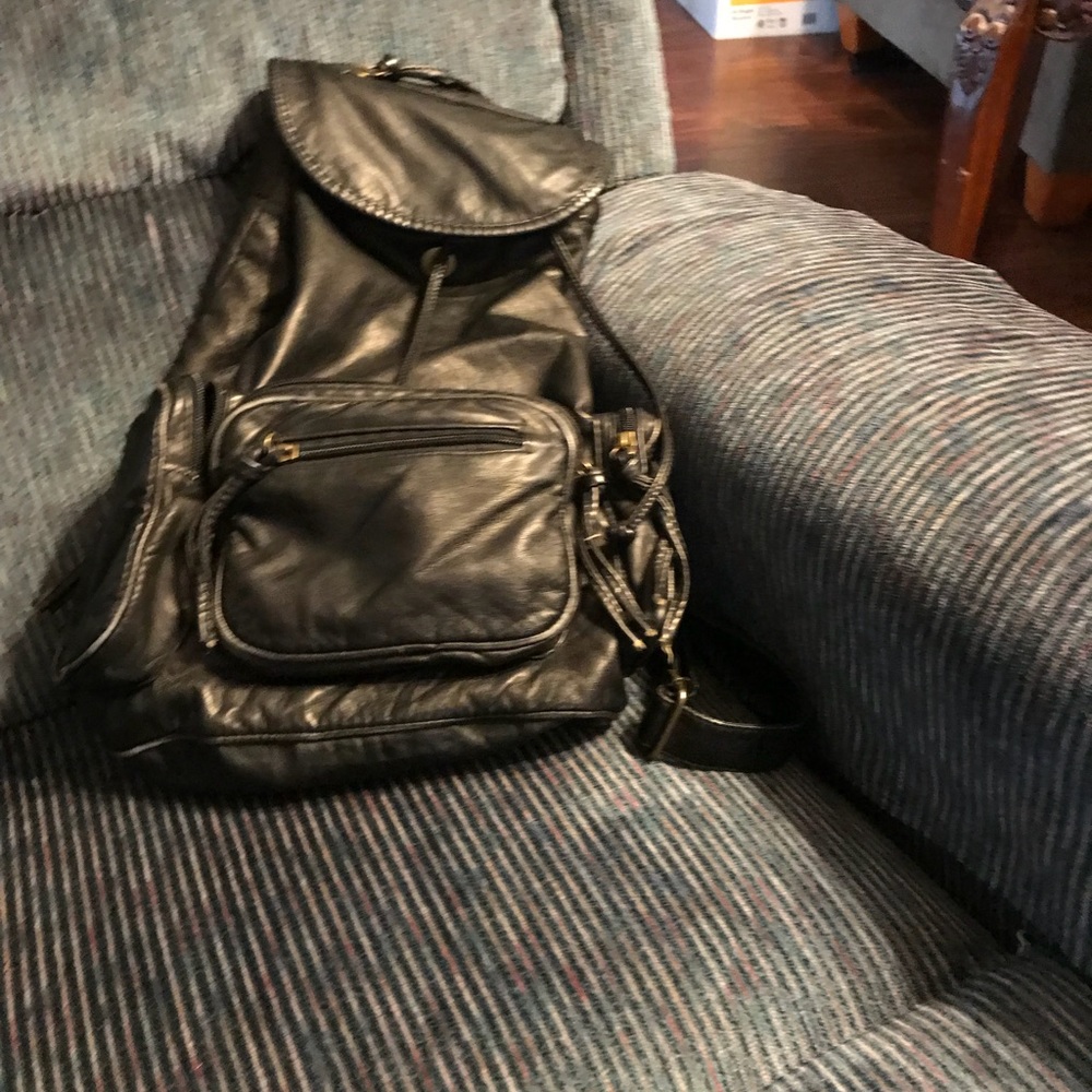 Leather Backpack